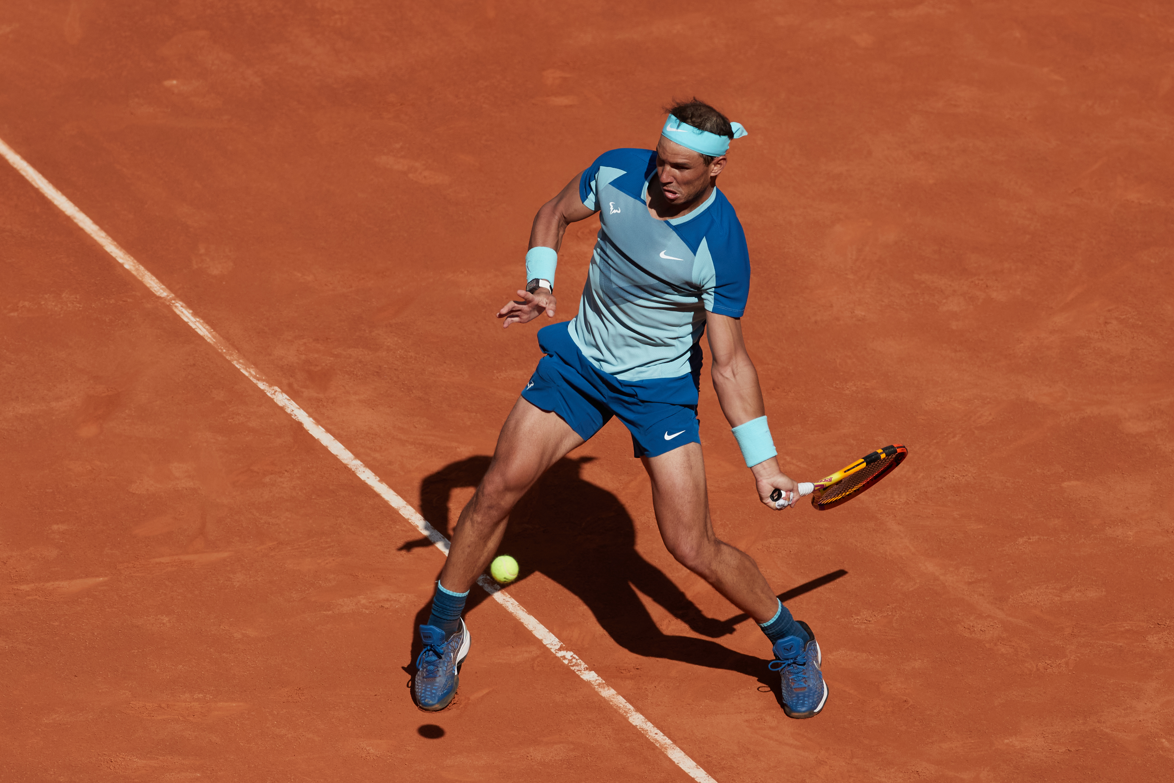 西班牙网球队强势世界网球队，纳达尔三分雨点燃全场